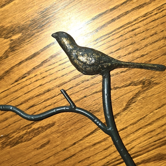 Brass Birds on Branch - Black - Picture 7 of 8